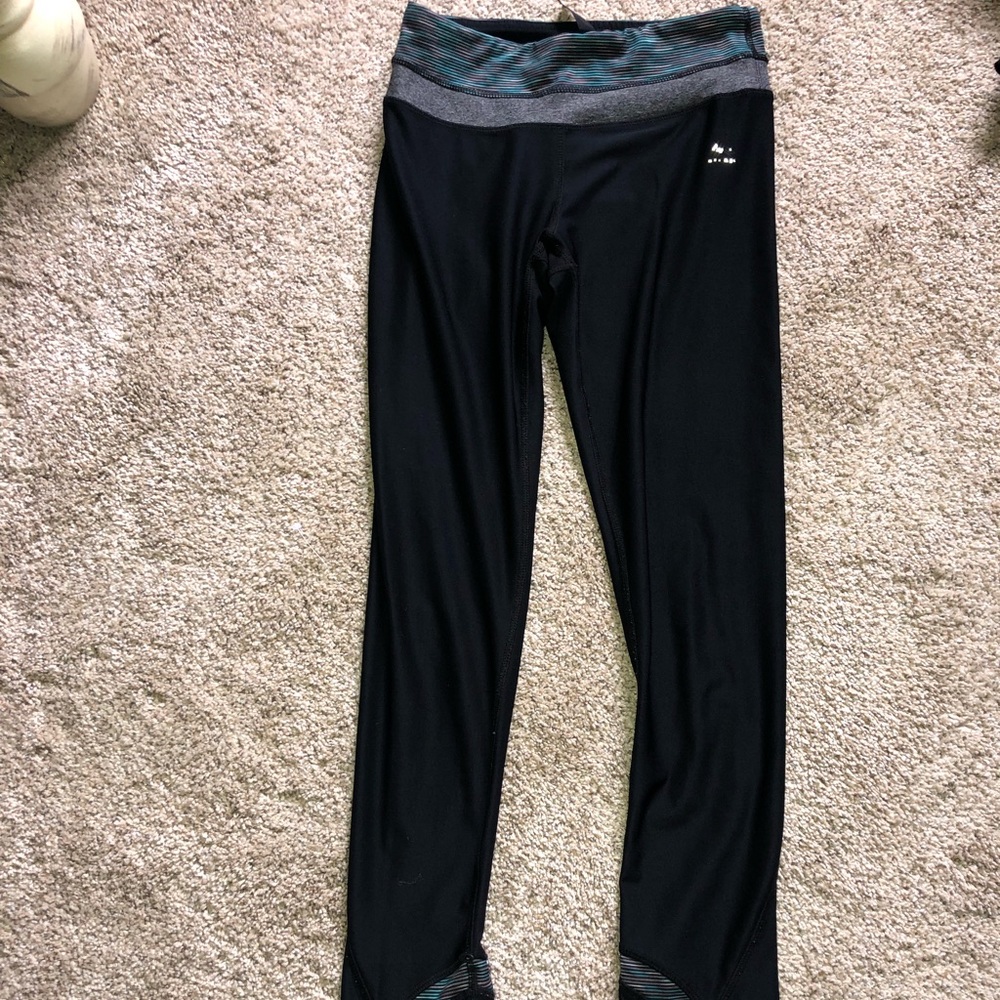 Full length black leggings